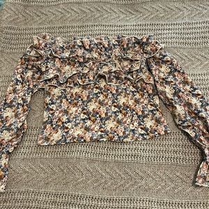 Off the shoulder crop top